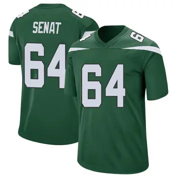 Nike Greg Senat Youth Game New York Jets Green Gotham Jersey