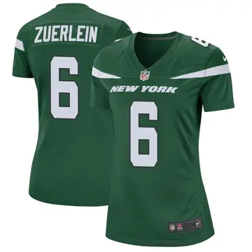 Nike Greg Zuerlein Women's Game New York Jets Green Gotham Jersey