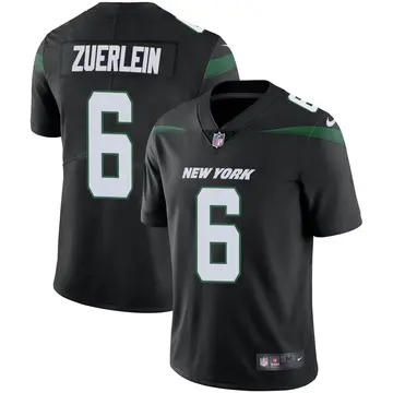 Nike Greg Zuerlein Youth Limited New York Jets Black Stealth Vapor Jersey