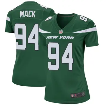 Nike Isaiah Mack Women's Game New York Jets Green Gotham Jersey