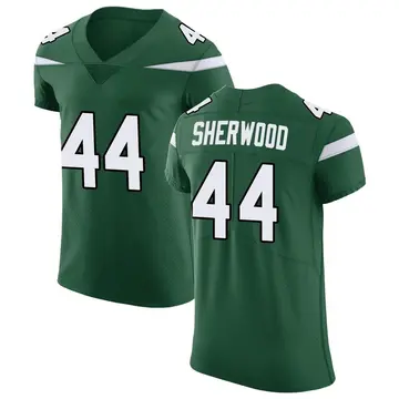 Nike Jamien Sherwood Men's Elite New York Jets Green Gotham Vapor Untouchable Jersey