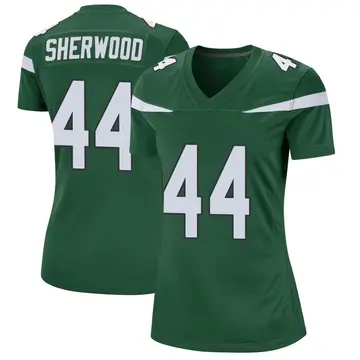 Nike Jamien Sherwood Women's Game New York Jets Green Gotham Jersey