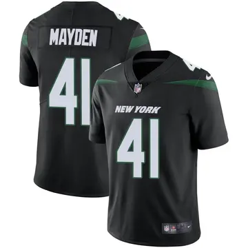 Nike Jared Mayden Youth Limited New York Jets Black Stealth Vapor Jersey