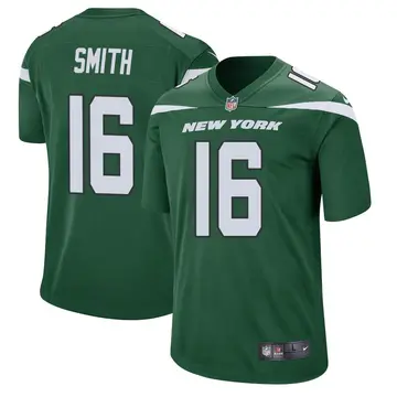 Nike Jeff Smith Men's Game New York Jets Green Gotham Jersey