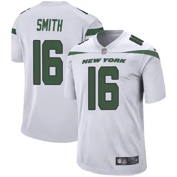 Nike Jeff Smith Youth Game New York Jets White Spotlight Jersey