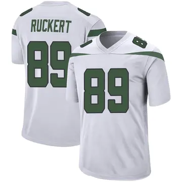 Nike Jeremy Ruckert Youth Game New York Jets White Spotlight Jersey