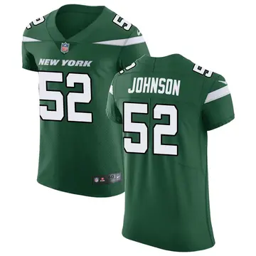 Nike Jermaine Johnson Men's Elite New York Jets Green Gotham Vapor Untouchable Jersey