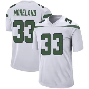 Nike Jimmy Moreland Youth Game New York Jets White Spotlight Jersey