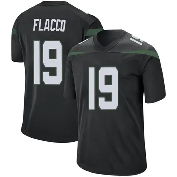 Nike Joe Flacco Men's Game New York Jets Black Stealth Jersey