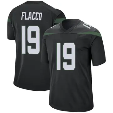 Nike Joe Flacco Youth Game New York Jets Black Stealth Jersey