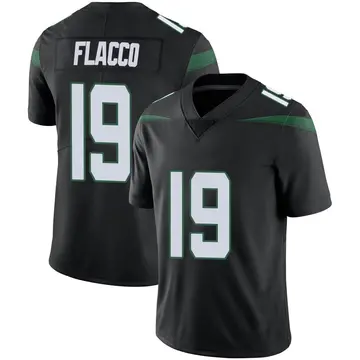 Nike Joe Flacco Youth Limited New York Jets Black Stealth Vapor Jersey