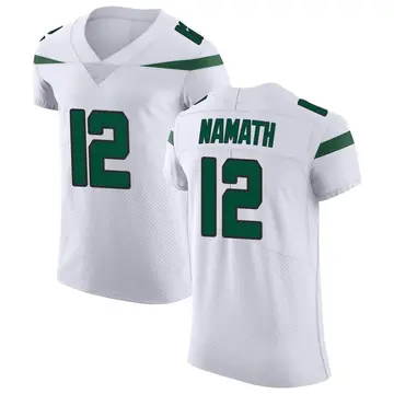 Nike Joe Namath Men's Elite New York Jets White Spotlight Vapor Untouchable Jersey