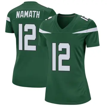 Nike Joe Namath Women's Game New York Jets Green Gotham Jersey