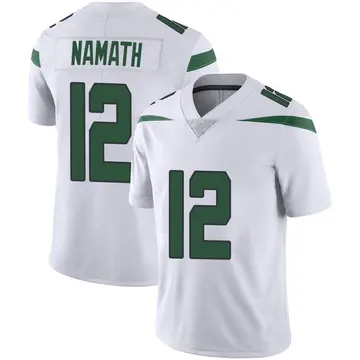 Nike Joe Namath Youth Limited New York Jets White Spotlight Vapor Jersey