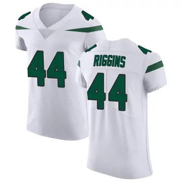 Nike John Riggins Men's Elite New York Jets White Spotlight Vapor Untouchable Jersey