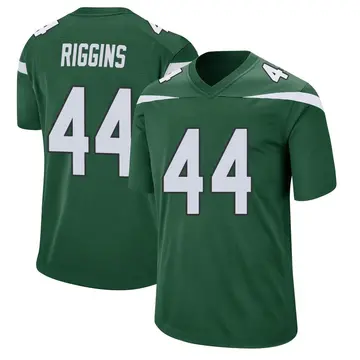 Nike John Riggins Men's Game New York Jets Green Gotham Jersey