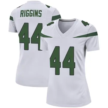 Nike John Riggins Women's Game New York Jets White Spotlight Jersey