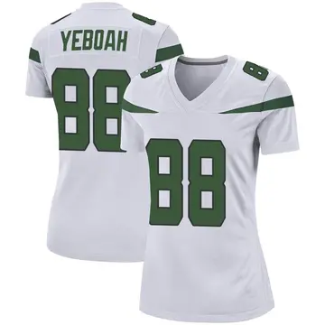 Nike Kenny Yeboah Women's Game New York Jets White Spotlight Jersey