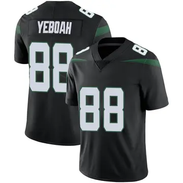 Nike Kenny Yeboah Youth Limited New York Jets Black Stealth Vapor Jersey