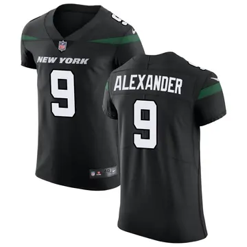 Nike Kwon Alexander Men's Elite New York Jets Black Stealth Vapor Untouchable Jersey