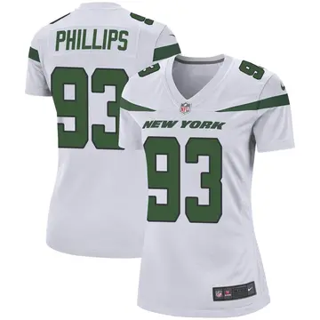 Nike Kyle Phillips Women's Game New York Jets White Spotlight Jersey