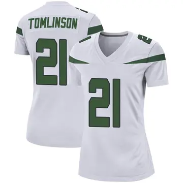 Nike LaDainian Tomlinson Women's Game New York Jets White Spotlight Jersey
