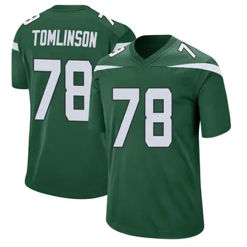 Nike Laken Tomlinson Men's Game New York Jets Green Gotham Jersey