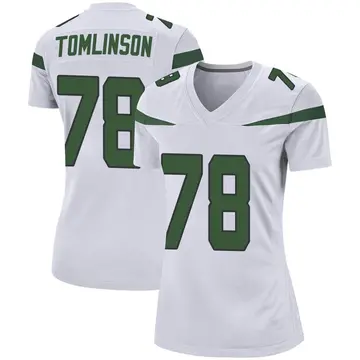 Nike Laken Tomlinson Women's Game New York Jets White Spotlight Jersey