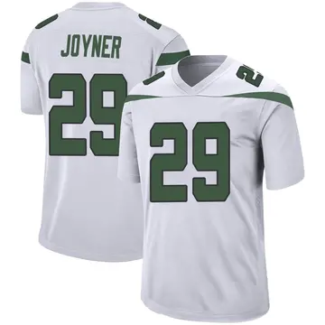 Nike Lamarcus Joyner Youth Game New York Jets White Spotlight Jersey
