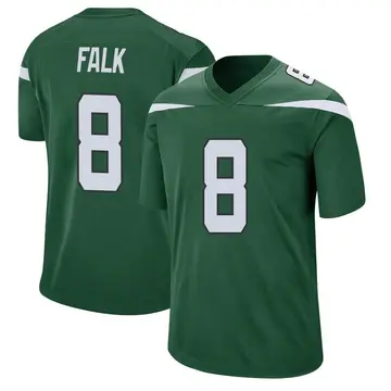 Nike Luke Falk Men's Game New York Jets Green Gotham Jersey