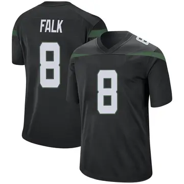 Nike Luke Falk Youth Game New York Jets Black Stealth Jersey