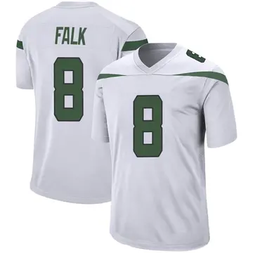 Nike Luke Falk Youth Game New York Jets White Spotlight Jersey