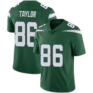 Nike Malik Taylor Men's Limited New York Jets Green Gotham Vapor Jersey