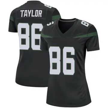 Nike Malik Taylor Women's Game New York Jets Black Stealth Jersey