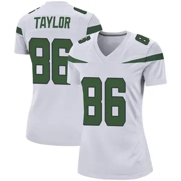 Nike Malik Taylor Women's Game New York Jets White Spotlight Jersey
