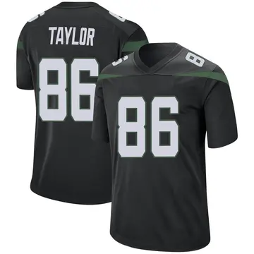 Nike Malik Taylor Youth Game New York Jets Black Stealth Jersey