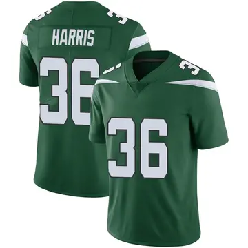 Nike Marcell Harris Men's Limited New York Jets Green Gotham Vapor Jersey
