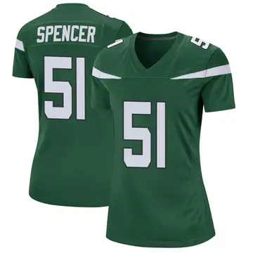 Nike Marquiss Spencer Women's Game New York Jets Green Gotham Jersey