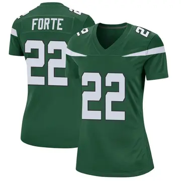 Nike Matt Forte Women's Game New York Jets Green Gotham Jersey