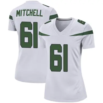 Nike Max Mitchell Women's Game New York Jets White Spotlight Jersey