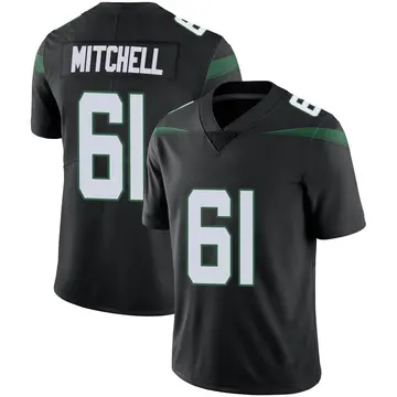 Nike Max Mitchell Youth Limited New York Jets Black Stealth Vapor Jersey