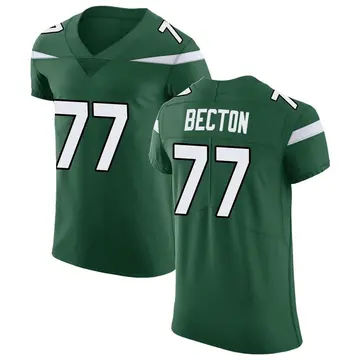 Nike Mekhi Becton Men's Elite New York Jets Green Gotham Vapor Untouchable Jersey