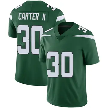 Nike Michael Carter II Youth Limited New York Jets Green Gotham Vapor Jersey