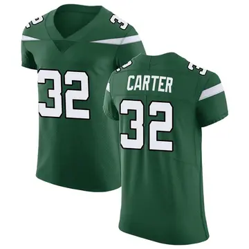 Nike Michael Carter Men's Elite New York Jets Green Gotham Vapor Untouchable Jersey