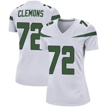 Nike Micheal Clemons Women's Game New York Jets White Spotlight Jersey