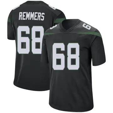 Nike Mike Remmers Youth Game New York Jets Black Stealth Jersey