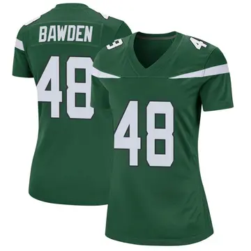 Nike Nick Bawden Women's Game New York Jets Green Gotham Jersey