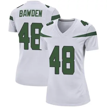 Nike Nick Bawden Women's Game New York Jets White Spotlight Jersey