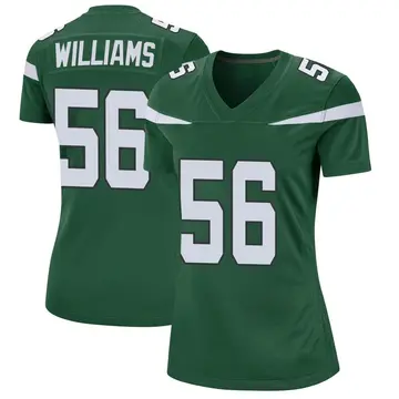 Nike Quincy Williams Women's Game New York Jets Green Gotham Jersey