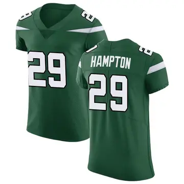 Nike Saquan Hampton Men's Elite New York Jets Green Gotham Vapor Untouchable Jersey